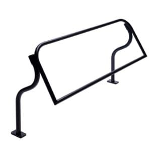 Mid-Mount Stationary Sneeze Guard